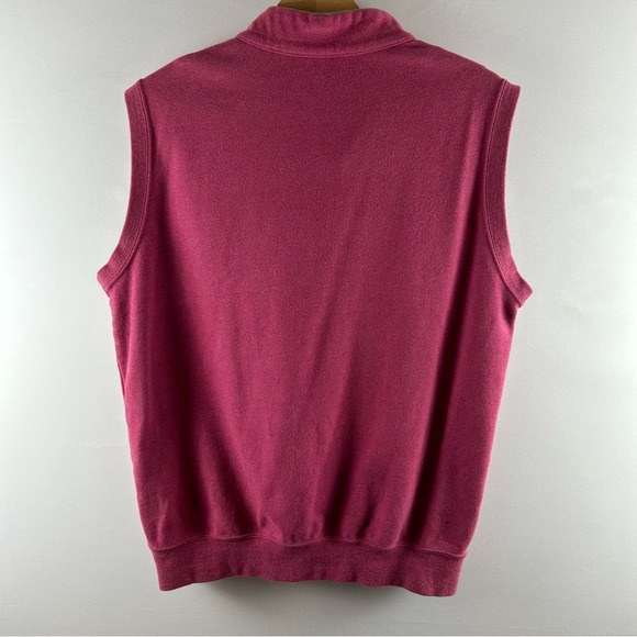 Peter Millar Cotton Front Zip Men’s Vest Size S - Picture 8 of 13